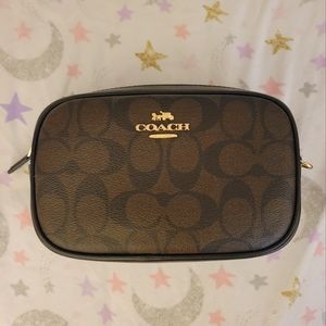 Coach Convertible Belt Bag In Signature Canvas